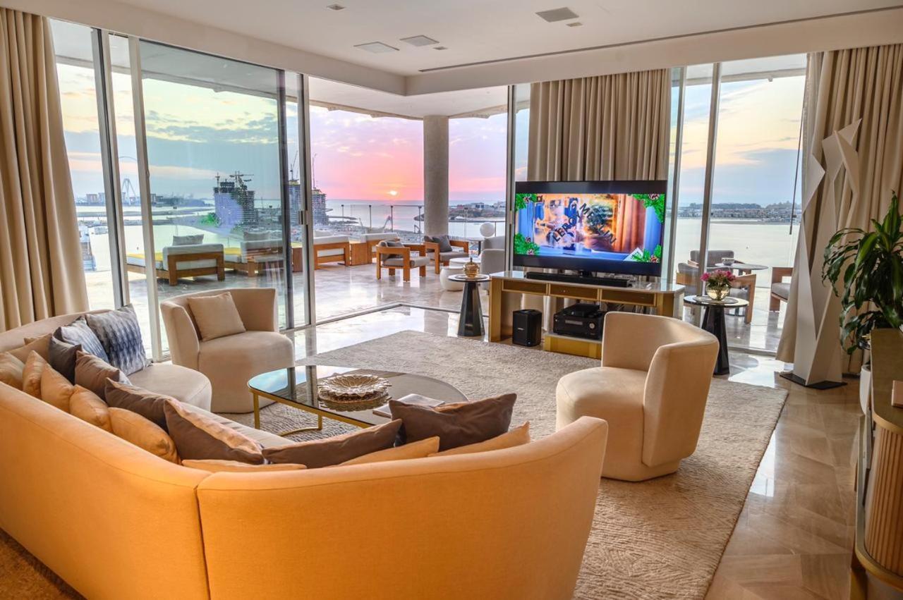 Five Palm Jumeirah 2Br Luxury Penthouse , Full Marina See View With Private Pool Dubai Exterior foto