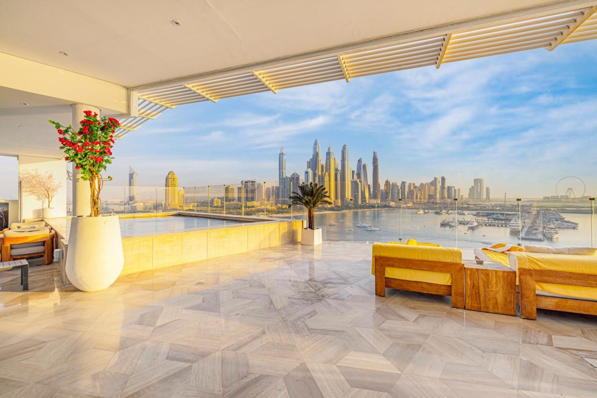Five Palm Jumeirah 2Br Luxury Penthouse , Full Marina See View With Private Pool Dubai Exterior foto